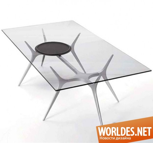 дизайн мебели, дизайн стола, дизайн оригинального стола, стол, столик, оригинальный стол, необычный стол, красивый стол, современный стол, креативный стол, стеклянный стол